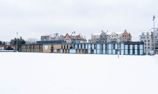 Les Ciel et Blanc sous la neige