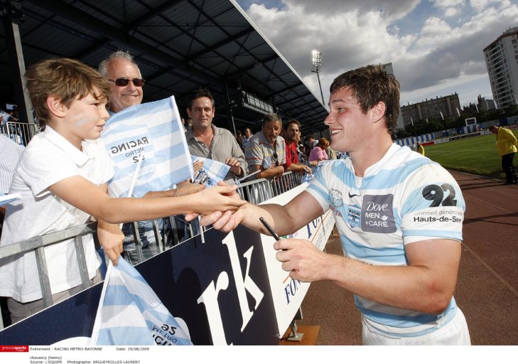 Henry Chavancy lors de la saison 2009-2010