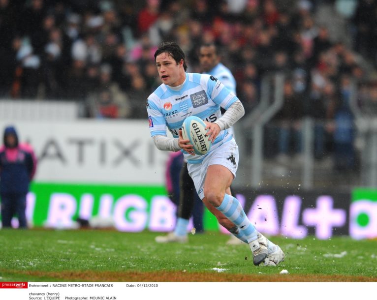 Henry Chavancy lors de la saison 2010-2011