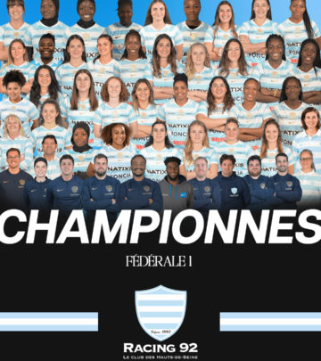 Les Féminines sacrées Championnes de France !