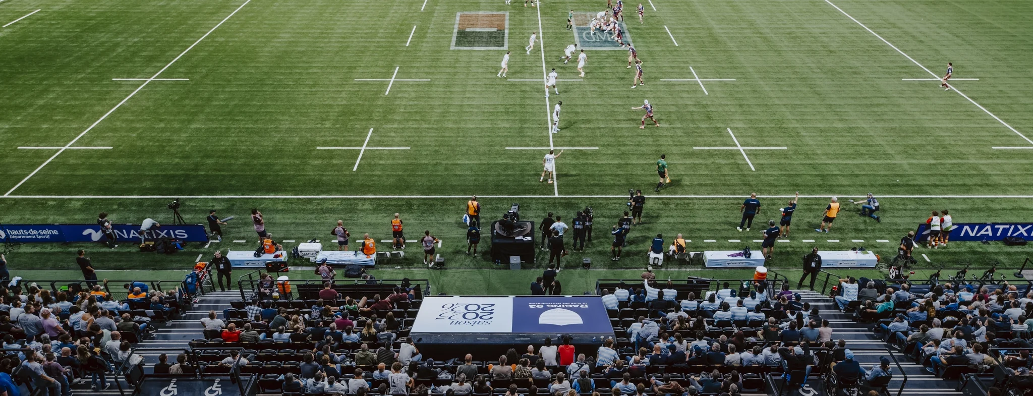 Vue Terrain Paris La Défense Arena Racing 92