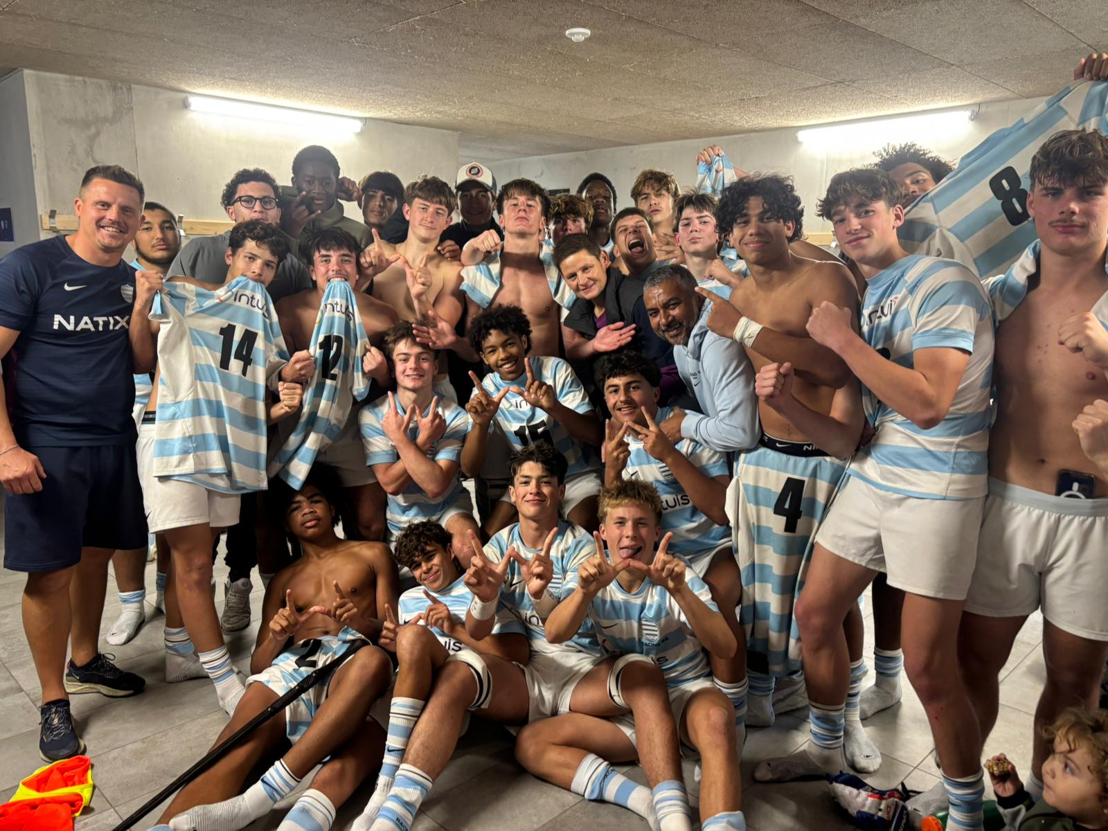 Crabos du Racing 92 saison 25-26