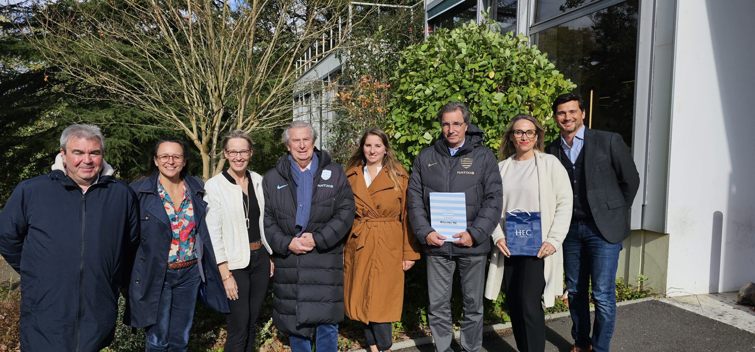 hec signe un partenariat avec le racing 92