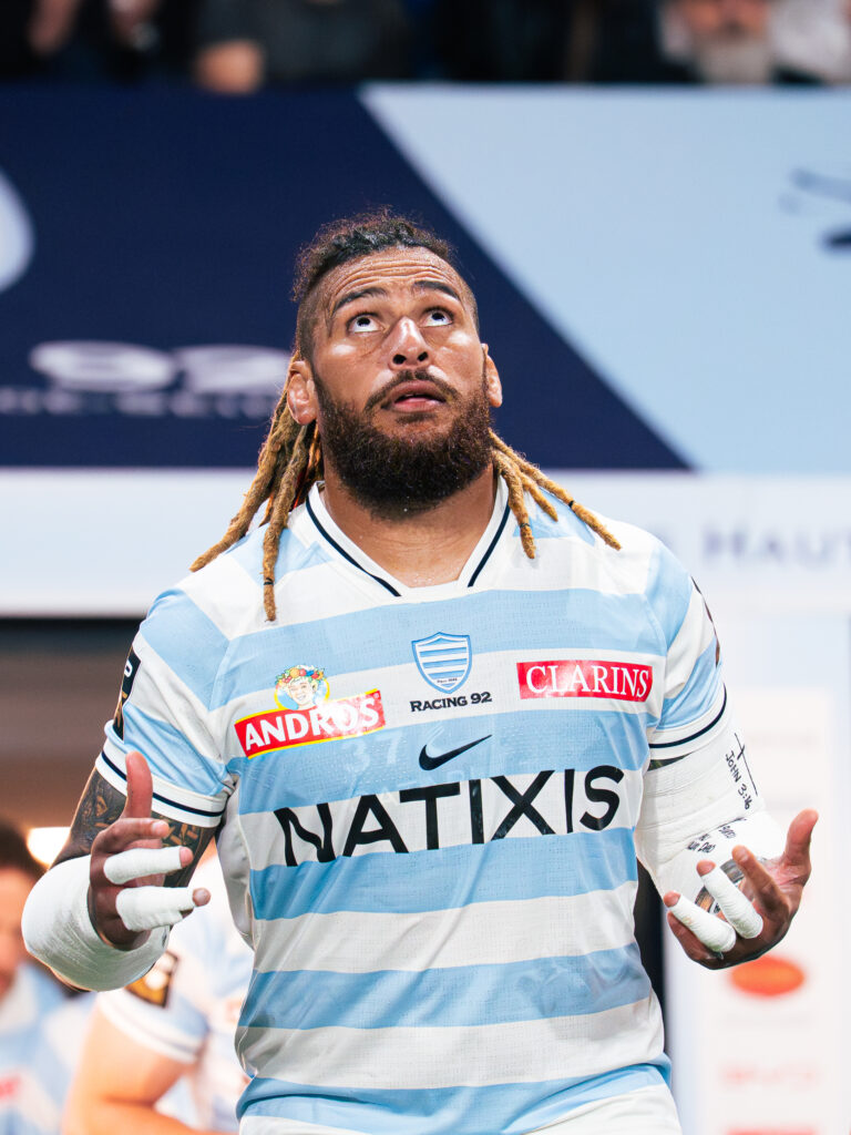 nathan hugues racing 92 castres olympique match top 14 à paris la defense arena