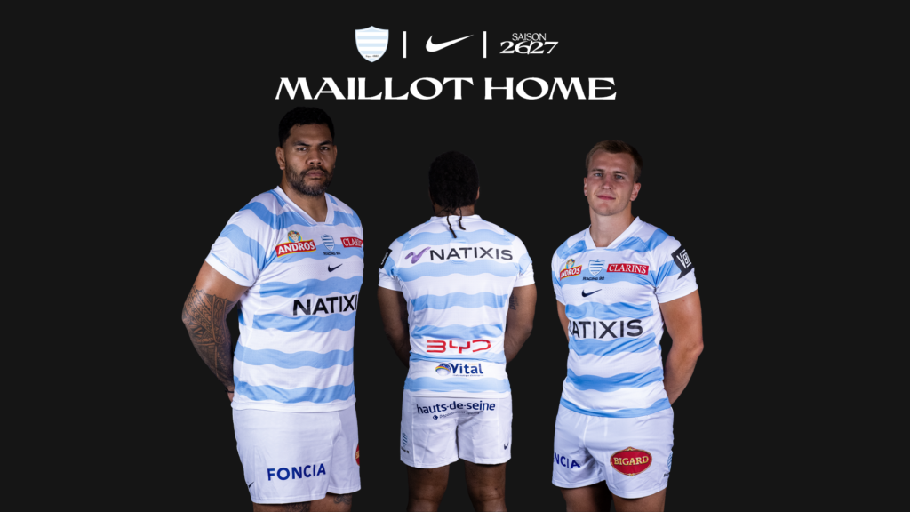 racing 92 nike maillot domicile 26-27